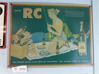 RC Cola Sign 12x15.5"