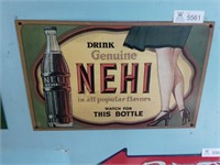 Nehi Sign  10x17"