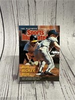Ricky Henderson sports, illustrated, novelty card
