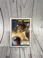 Mike Trout, Thunderbolts, novelty High School card