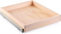 Mulush Pull Out Organizer  Wood  19W x 21D