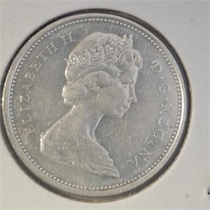 1968 Silver Canadian Quarter