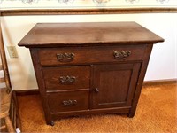 Antique Oak Commode