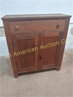 ANTIQUE CHERRY JELLY CABINET