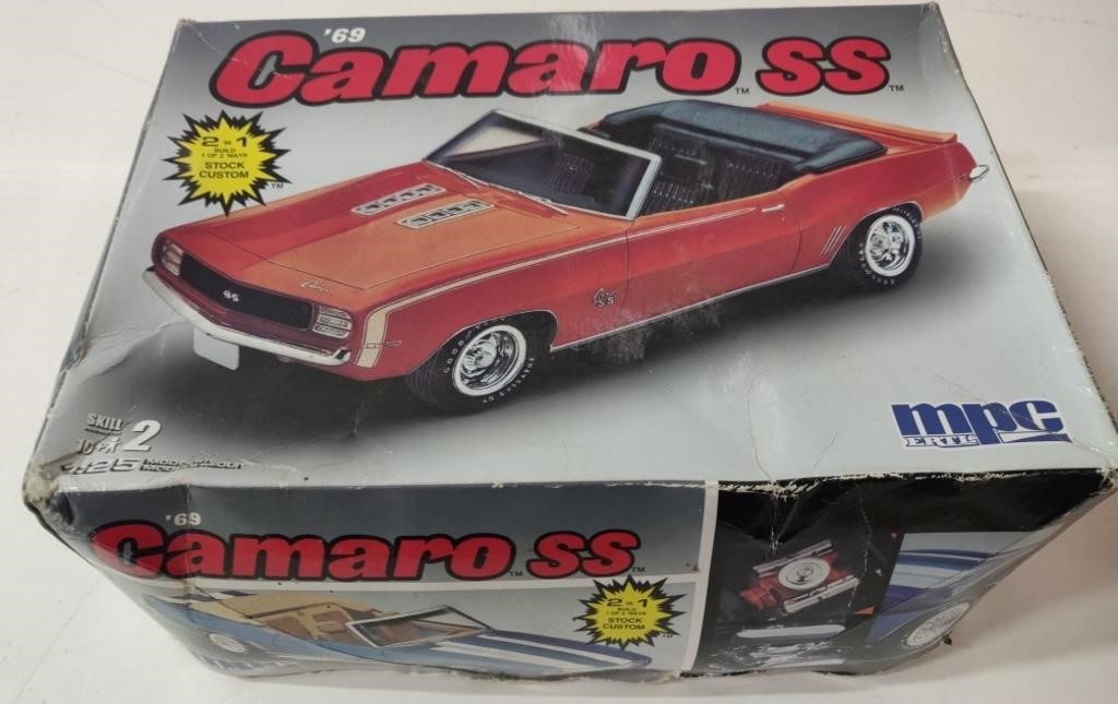 69 Camaro SS Model Kit