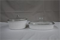 Corning ware, 2.5L covered casserole and