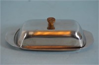Royal Dolphin Stainless Steel Butter Dish