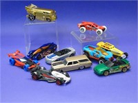 Lot of 10 Assorted Hot Wheels Vehicles