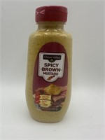 Clover Valley Spicy Brown Mustard 12oz EXP 11/2024