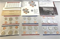 1986, 1992, 1996 P & D Uncirculated Coin Set