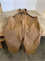 Berne workwear Bibs size 2 XL appear used