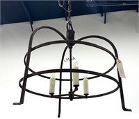 RUSTIC IRON  CHANDELIER