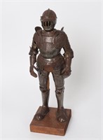 Maximilian Etched German Miniature Suit of Armor,