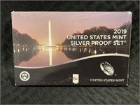 2019 UNITED STATES MINT SILVER PROOF SET