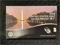 2019 UNITED STATES MINT SILVER PROOF SET