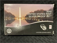 2013 UNITED STATES MINT SILVER PROOF SET