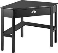$100  Corner Computer Desk  Sturdy Steel  Black