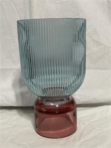 Creative Striped Glass Vase