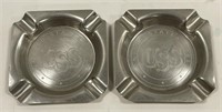 Lot of USS United States Steel Ash Trays