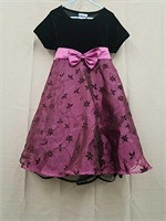 Brooke Lindsay Black & Purple Dress- Girls Size
