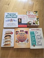 Lot of Books on Health/Wellness/Change