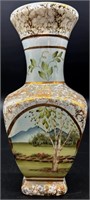 Fenton Hp After The Rain Tranquility Vase