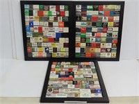 Display Cases of Matchbooks