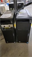 Lot of (2) HP Model Z440 Desktops with NO HARD DRI