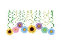 30Ct Anor Wishlife Spring Sun Flower Hanging Swirl