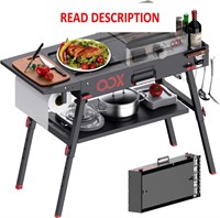OOX Portable Grill Table  17/22  Black**