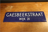 Gaesbeekstraat WIJK 20 Sign Rotterdam Netherlands