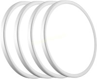 4 Pack 28W LED Flush Mount Light  12 inch