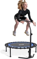 40-48 Silent Mini Fitness Trampoline  Bungee Rebou