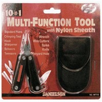 Danielson 10 In 1 Multi-function Tool W/ Sheath