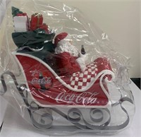 Coca-cola Limited Edition Collectible Santa Sleigh