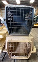2 Pet Crates & Tackle Box