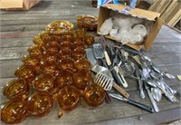 Large Lot of Dishes & Flatware