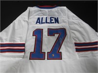 Josh Allen Bills signed jersey COA