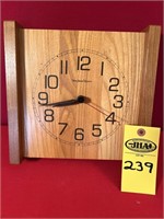 New Haven Wooden Clock 10" X 10"