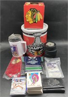 (DD) Chicago Blackhawks memorabilia plus more