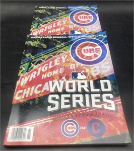 (DD) Chicago cubs 2016 World Series program’s