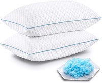 $70 (K) 2PK Shredded Memory Foam Pillow