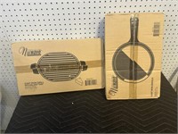 NUWAVE CAST IRON GRILL AND GRIDDLE BRAND NEW