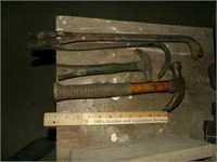 Lot of Hammers & Nail Pullers