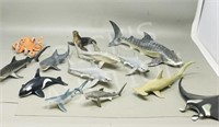 13 Schleich & Safari Sea Life figurines
