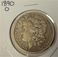 1890 "O" - MORGAN SILVER DOLLAR (18)
