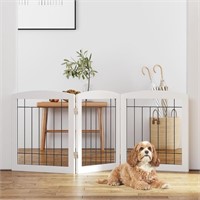 PAWLAND Free Standing Dog Gates for The House