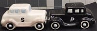 Magnetic Salt & pepper shakers - old timey cars