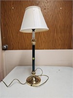 Green Skinney Lamp 27 in Tall