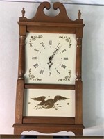 Haywood Wakefield Clock, 32in Tall X 17in Wide